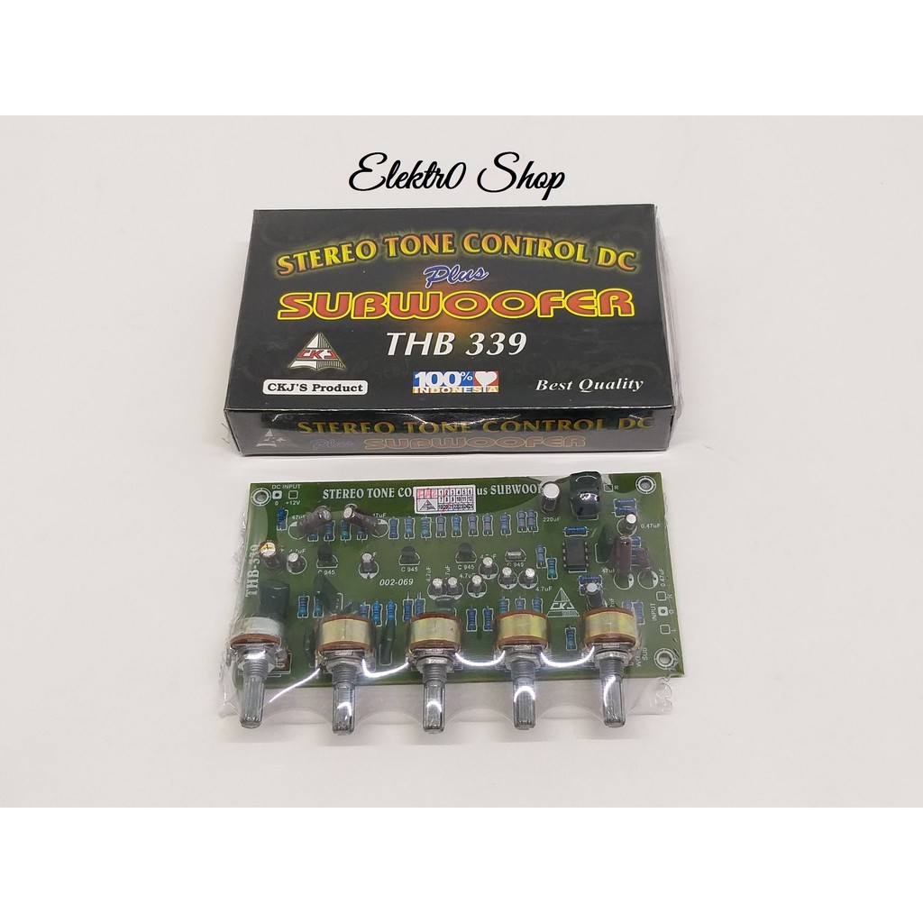 Stereo Tone Control DC Plus Subwoofer