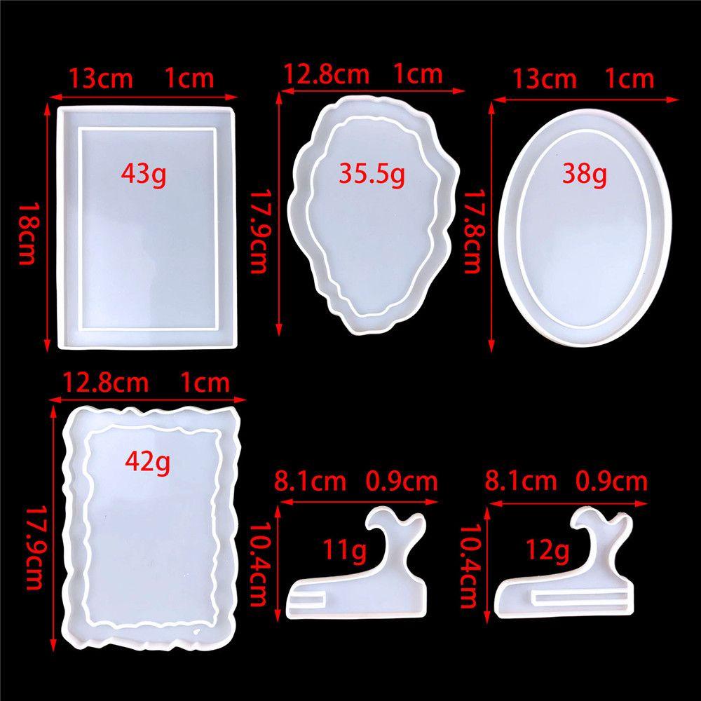 Chookyy Cetakan Resin Perlengkapan Festival Liontin Resin Bulat Alat Membuat Perhiasan Silicone Mould