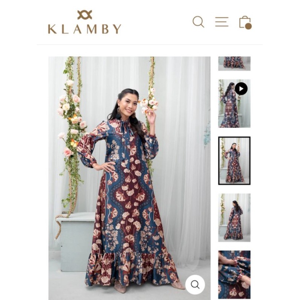 Buton Series Thalia Elena dress Barra Catra shirt Wearing klamby