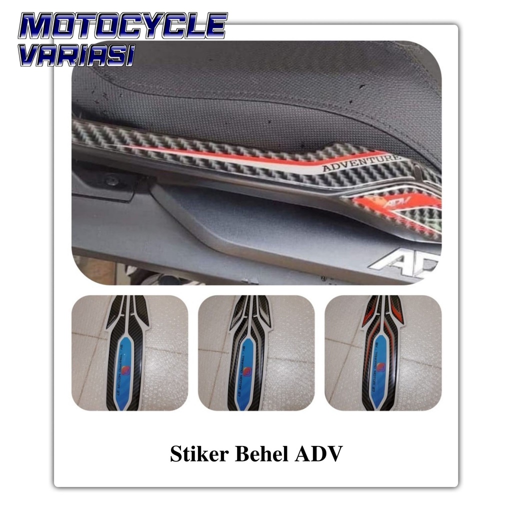 Stiker Behel Honda ADV 150 carbon resin premium