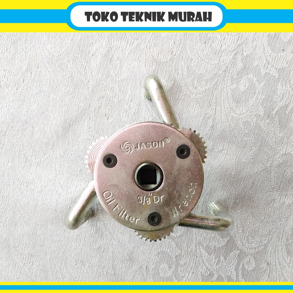 Kunci Filter Oli 3 Kaki JASON / Filter Driver / Peralatan Bengkel