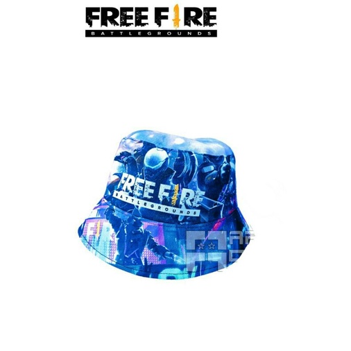 2in1 bucket hats anak laki laki dan waistbag anak motif freefire topi anak bucket anak tas selempang anak