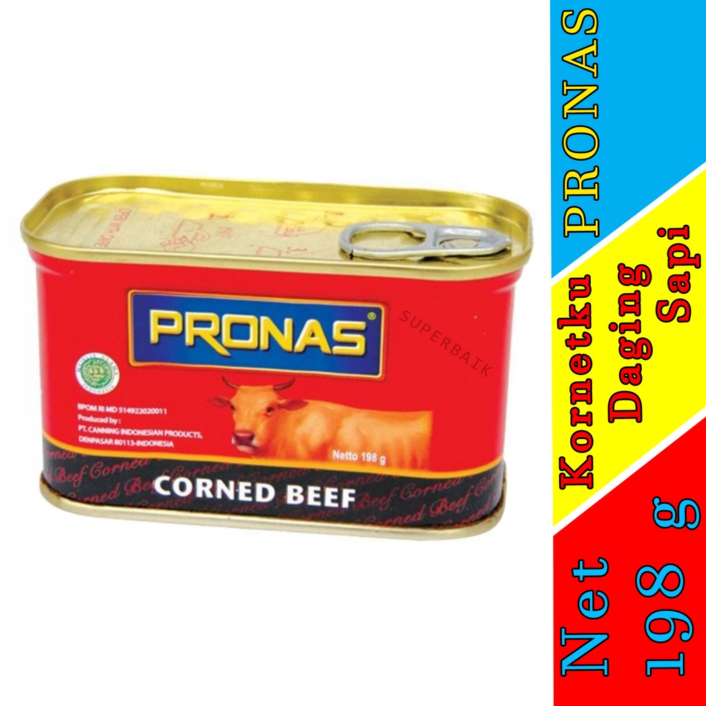 

Kornet Pronas - Kornet - Daging Sapi - 198g