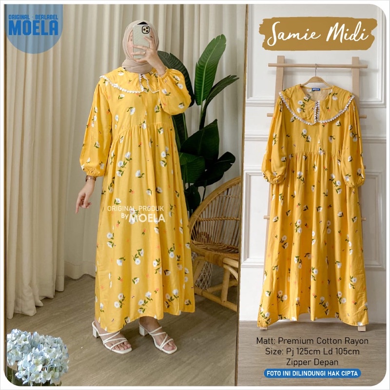 SAMIE MIDI TUNIK PREMIUM BY MOELA HIJAB