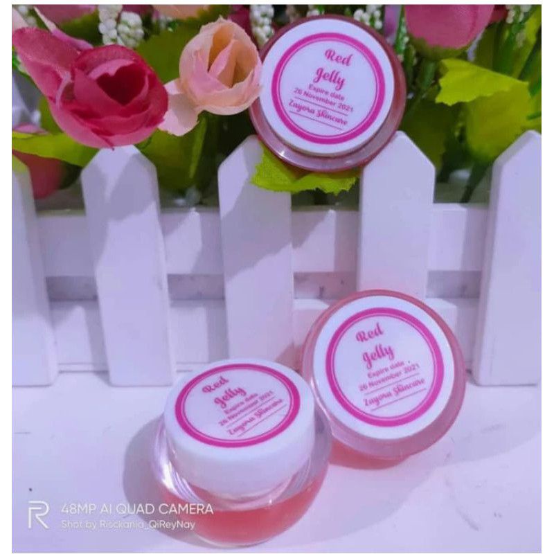 Ready Stok [ COD] Red Jelly Glowing Zayora Skincare 1000% Ori