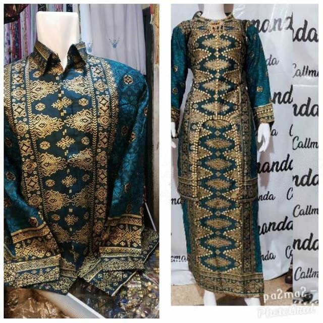 Batik couple palembang