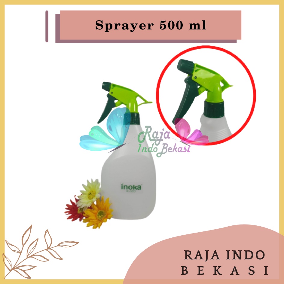 TEBAL Sprayer Inoka 500 Ml 1/2 Liter Sprayer Semprotan Air Disinfektan Tanaman Burung Sprayer Semprotan Serbaguna Elektrik Manual Swan Gun