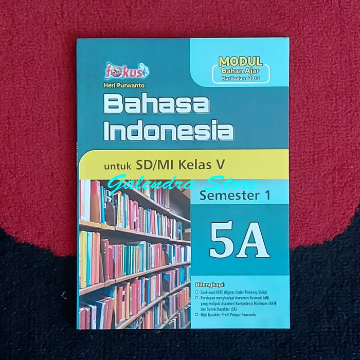 Lks Bhs Indonesia  Fokus SD/MI Kelas 5A