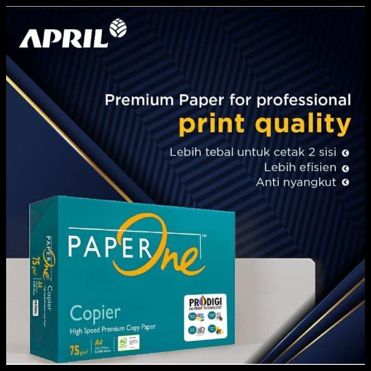 

PROMO GOSEND!! KERTAS HVS FOTOCOPY A4 BMO PAPERONE 75 GR MURAH [1 DUS 5 RIM] PROMO