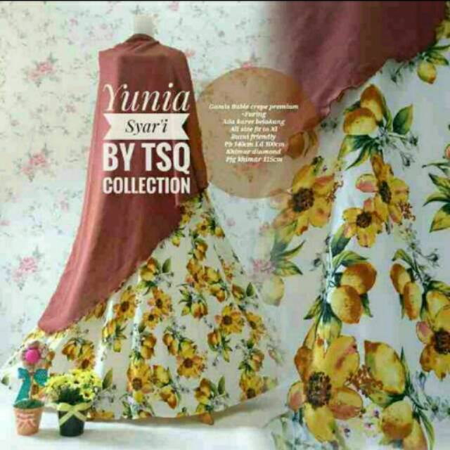 Gamis syari yunia