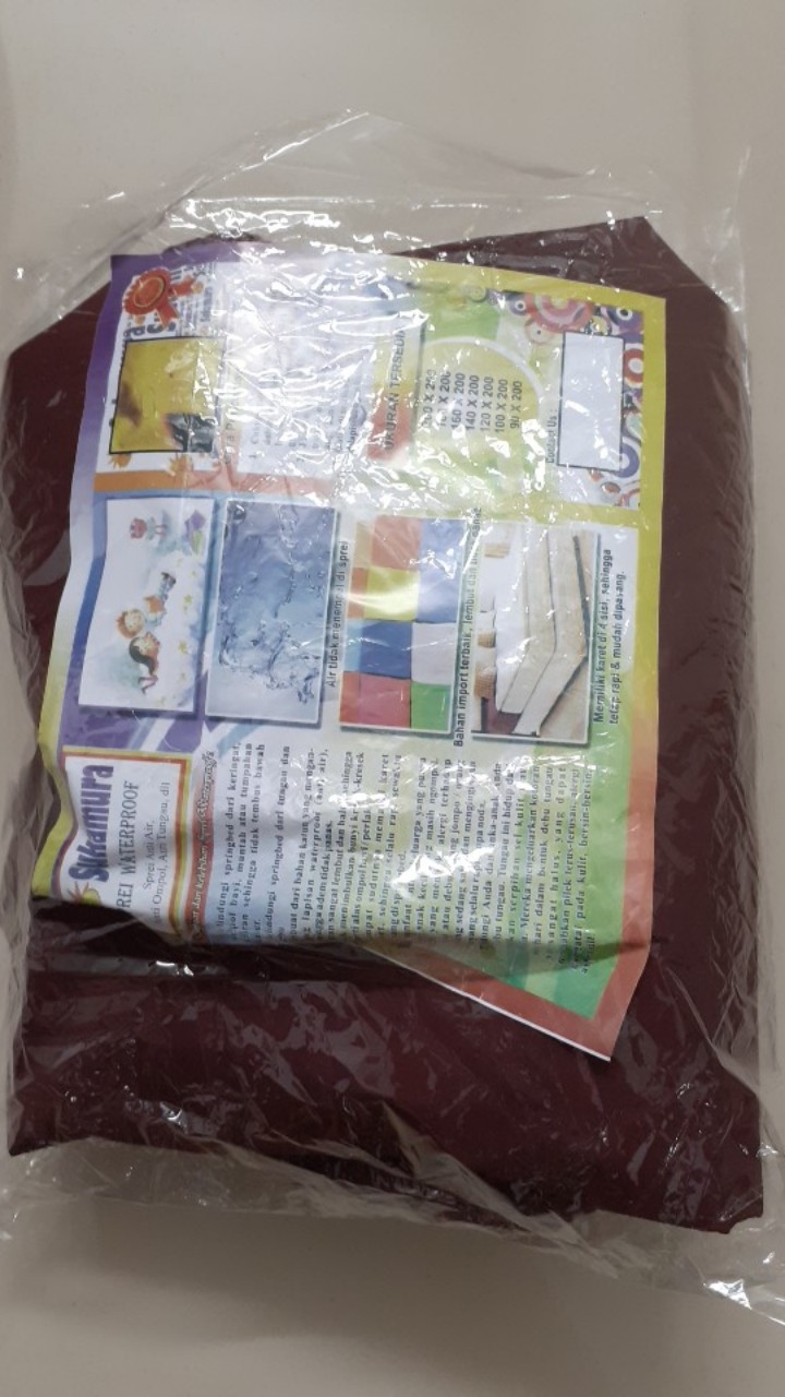 Tinggi 30cm Sprei Waterproof Semua Ukuran Anti Air Dan Ompol 90 100 120 140 160 180 X 200 Sarbanling