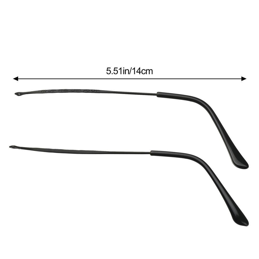 Lily 1pasang Kacamata Arm Metal Repair Tool Anti-Slip Eyewear Accessories