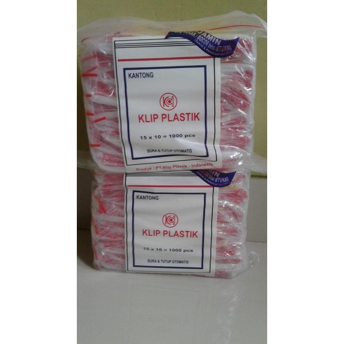 PLASTIK KLIP OBAT UKURAN 15X10 | PLASTIK OBAT KLIP