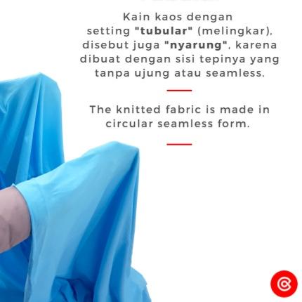 ❉ Cotton Combed Premium Kain Kaos Kiloan Warna Muda per Setengah Kg ♝