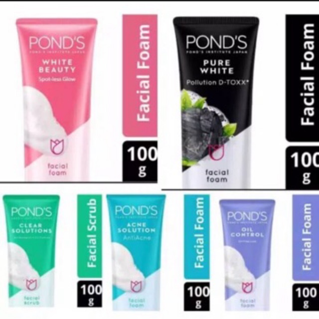 PONDS facial foam 100gram new