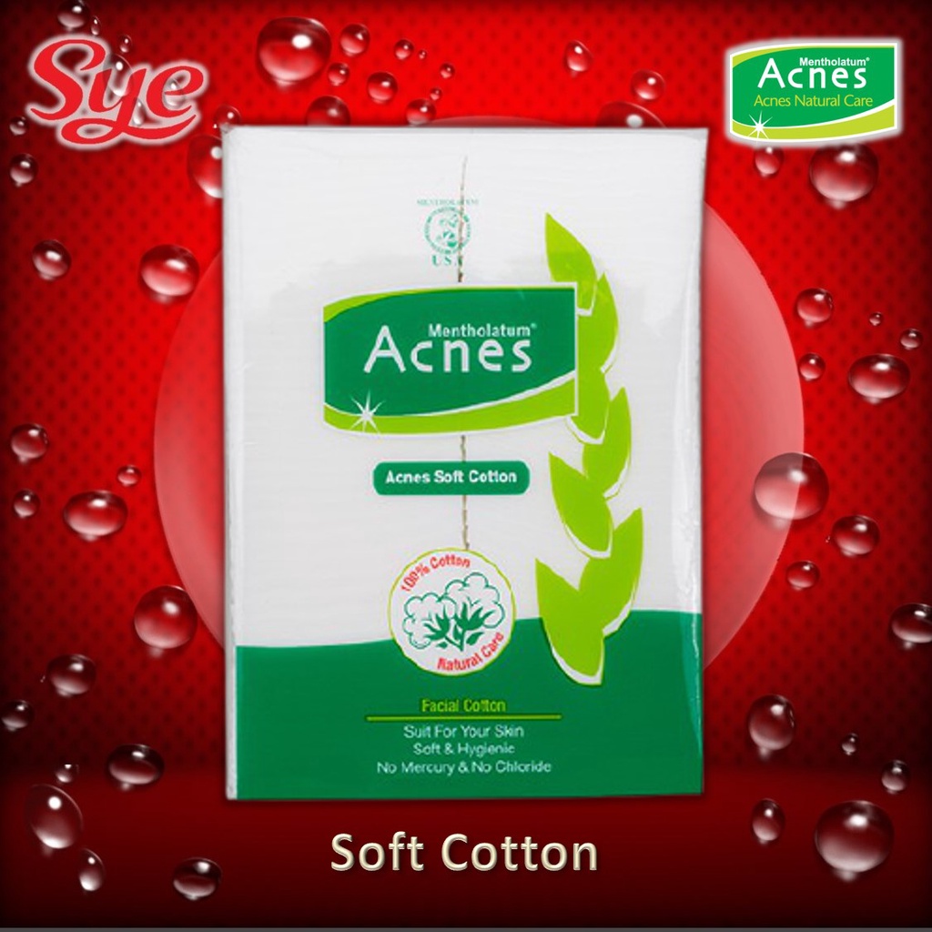 BPOM ACNES SOFT COTTON 35GR / ACNES FACIAL COTTON / ACNES KAPAS KECANTIKAN / SYE