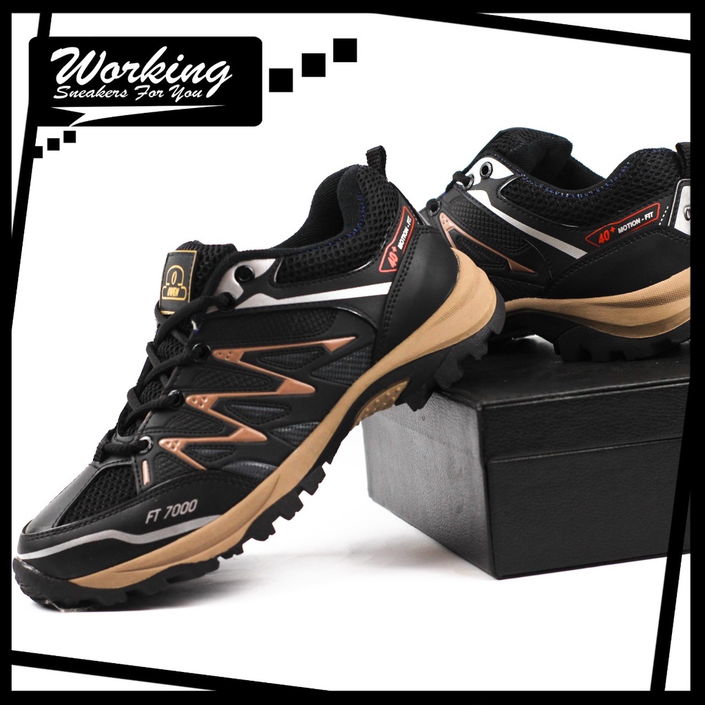 Sepatu Pria Hiking Working Owen Pendek