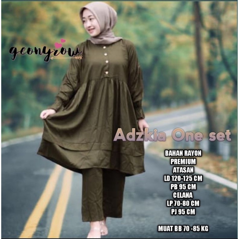 BAJU WANITA STELAN BUSUI Ld 120 // setcel rayon