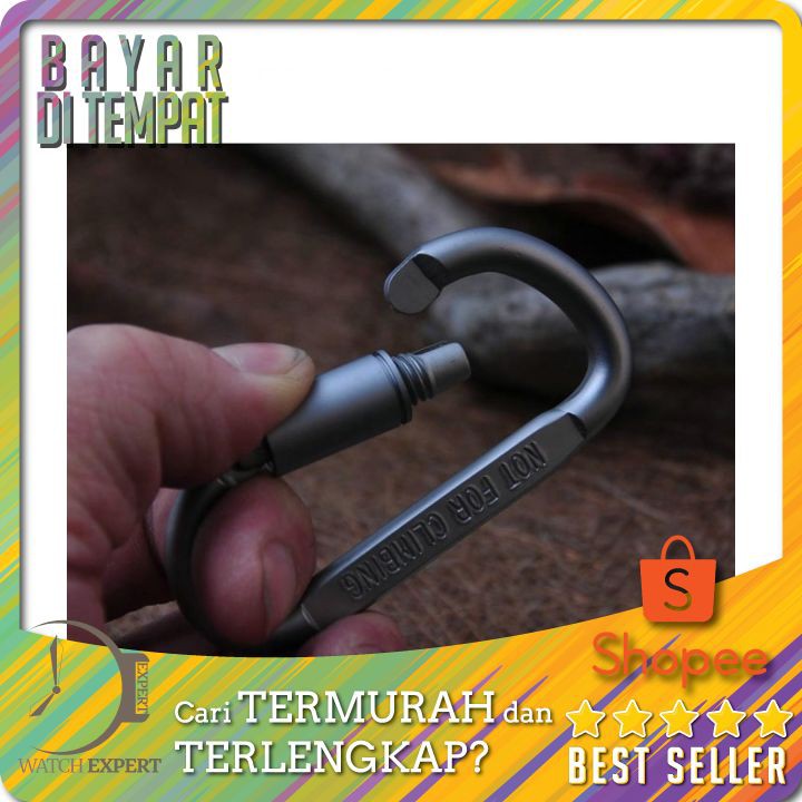 TERLARIS Quickdraw Carabiner Aluminium / Gantungan Tas - LIXADA AT7600