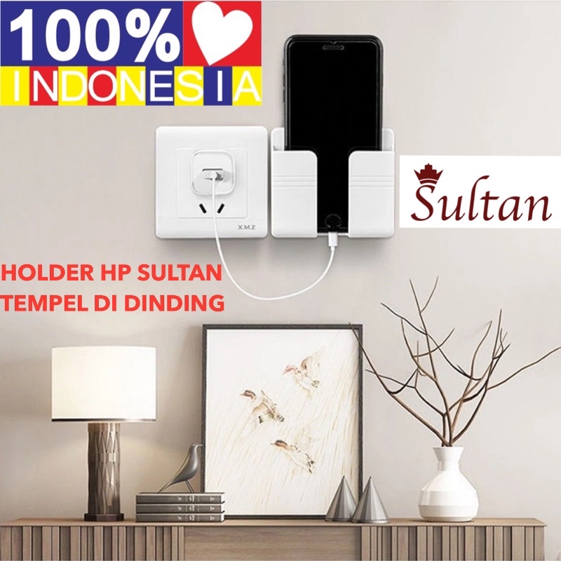 PROMO HOLDER HP SULTAN TEMPEL DINDING HOLDER HANDPHONE REMOT TEMPEL HOLDER REMOTE SLIM SMART TV