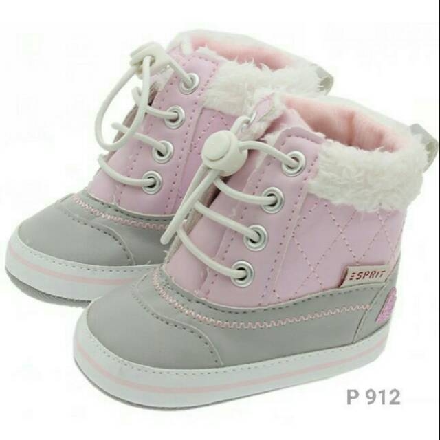 Sepatu Bayi Semiboot Esprit Pink Prewalker Shoes