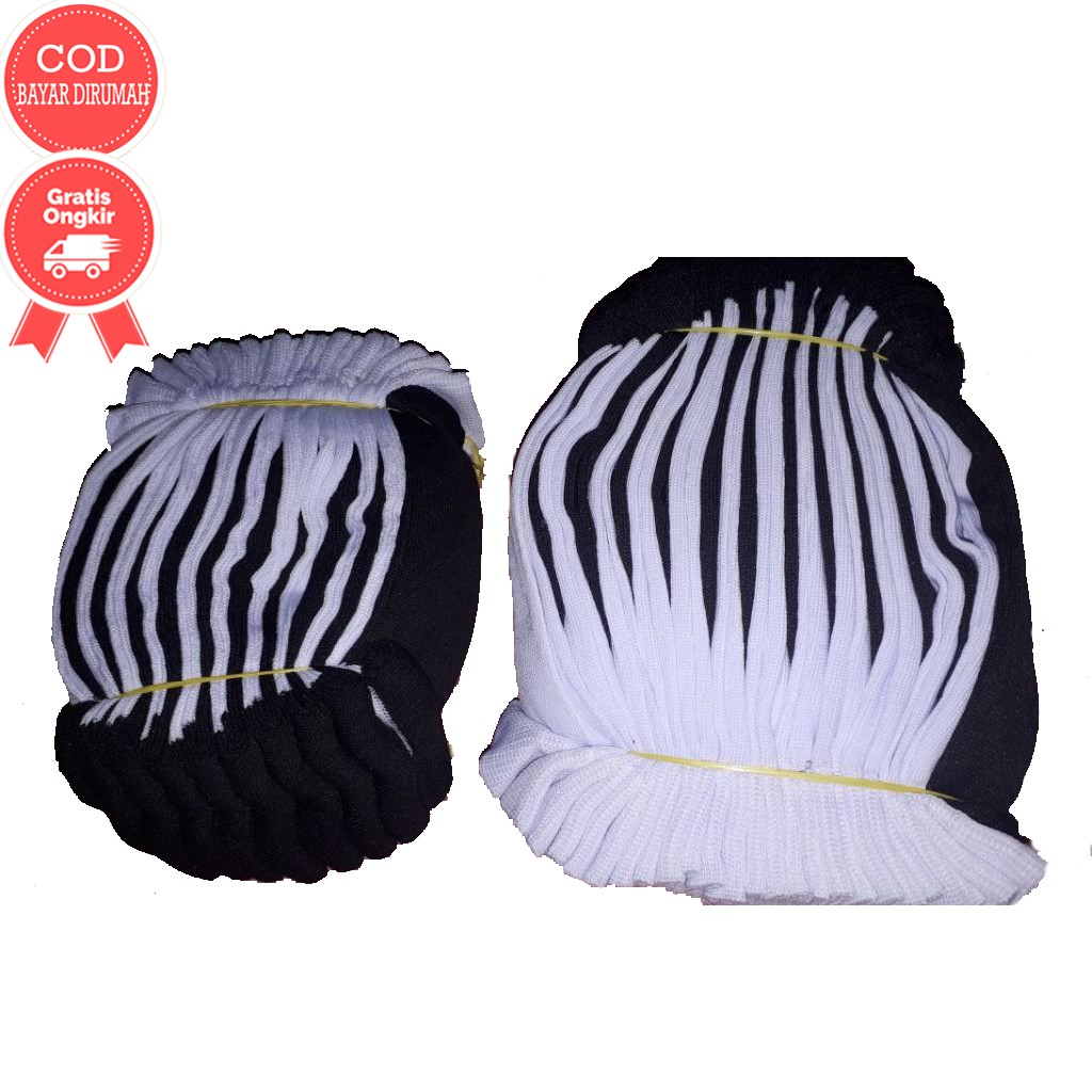 Kaos Kaki Sekolah Sarung kaki Kaos Kaki Sekolah Hitam Putih