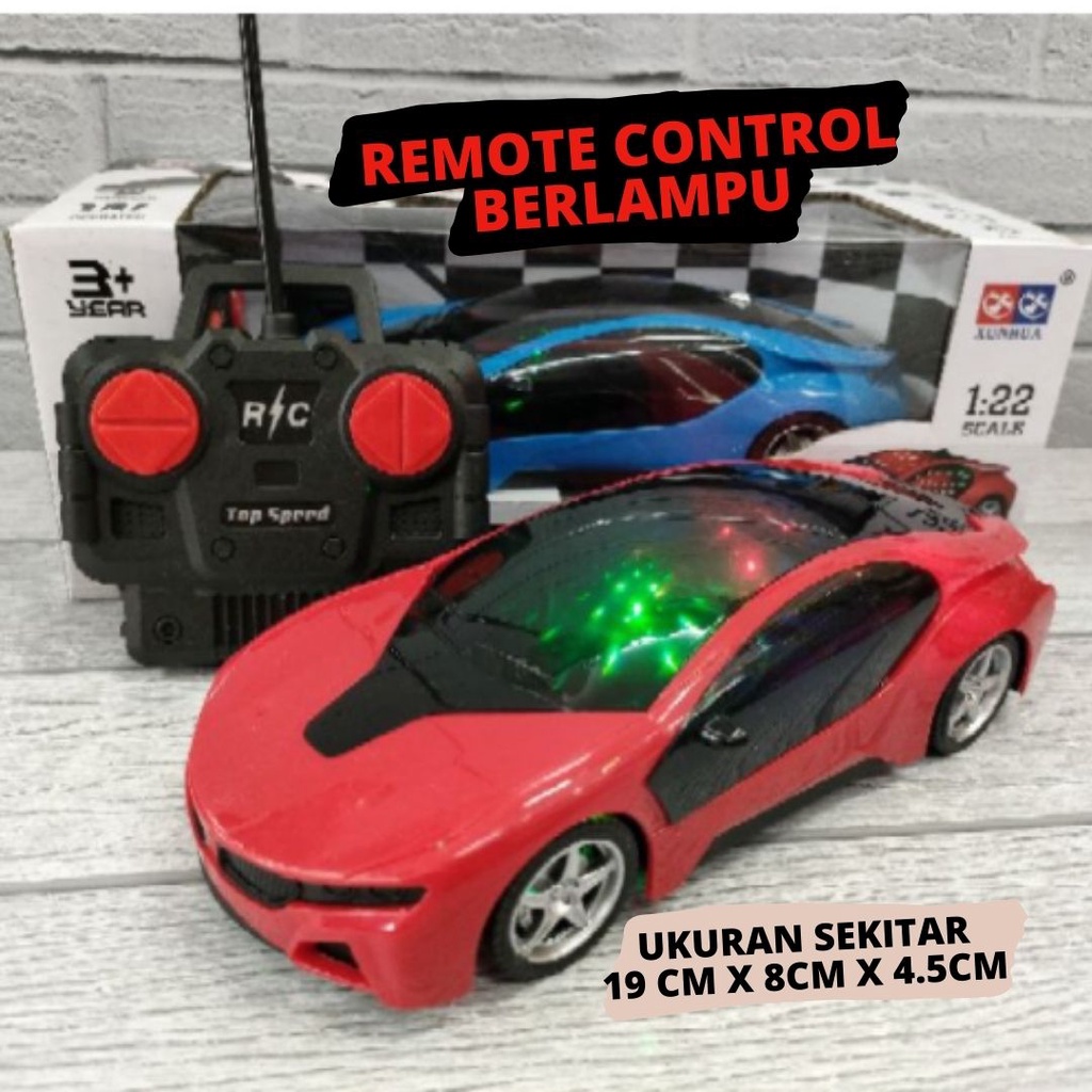 Mobil Remote Control Mini SEDAN Ban Berlampu New RC Sport Car Car Mini 96D | Mainan Anak LAki Laki