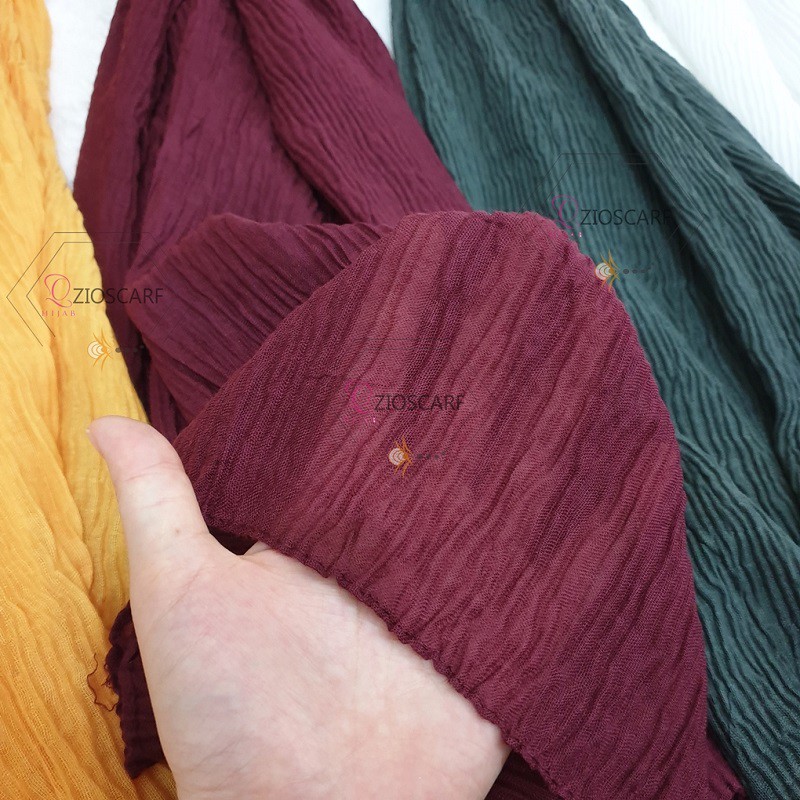 A37 NEW ARRIVAL !!! Pashmina keriting/ pashmina kusut katun import premium