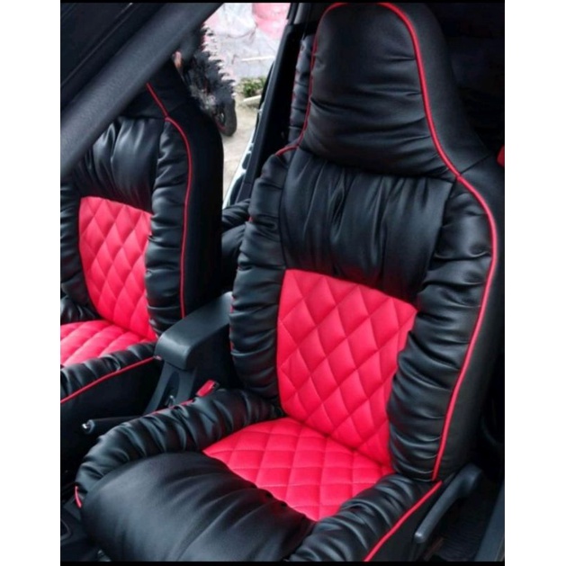 Sarung jok model sofa mobil Ayla Agya Brio jazz dll