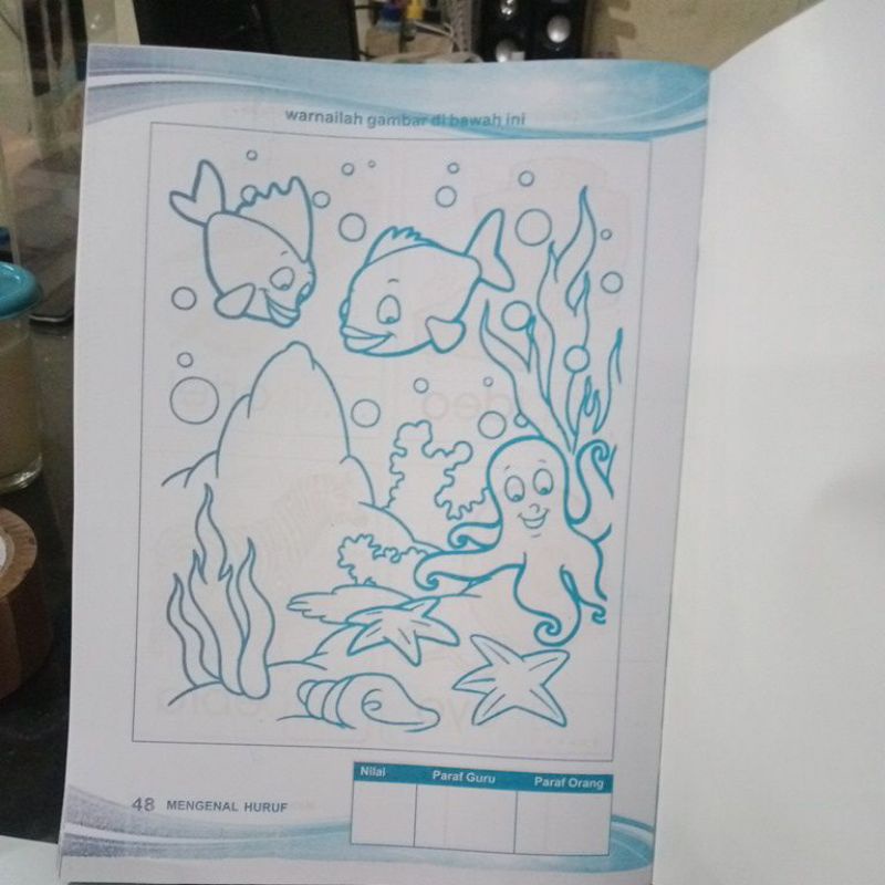 Buku Aku Pintar Mengenal Huruf (21×29cm)