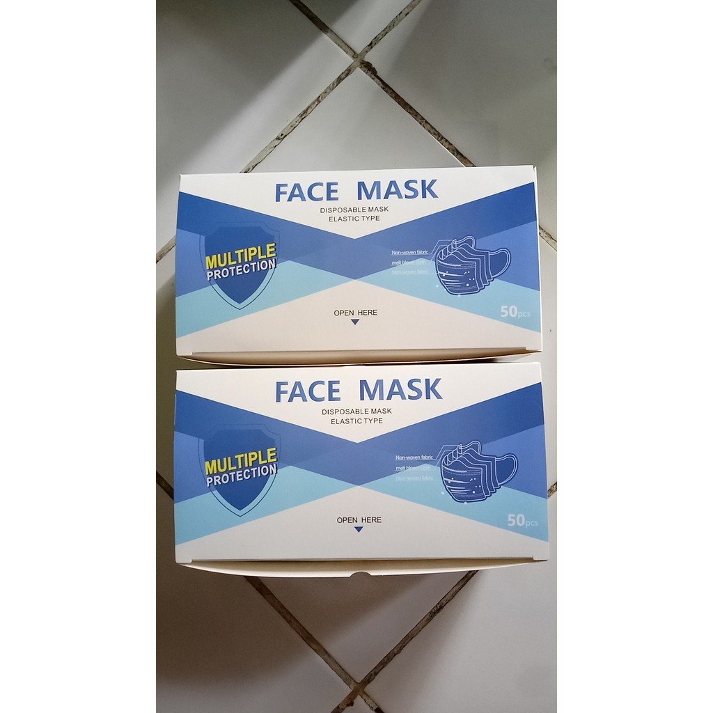 MASKER EARLOOP 3PLY