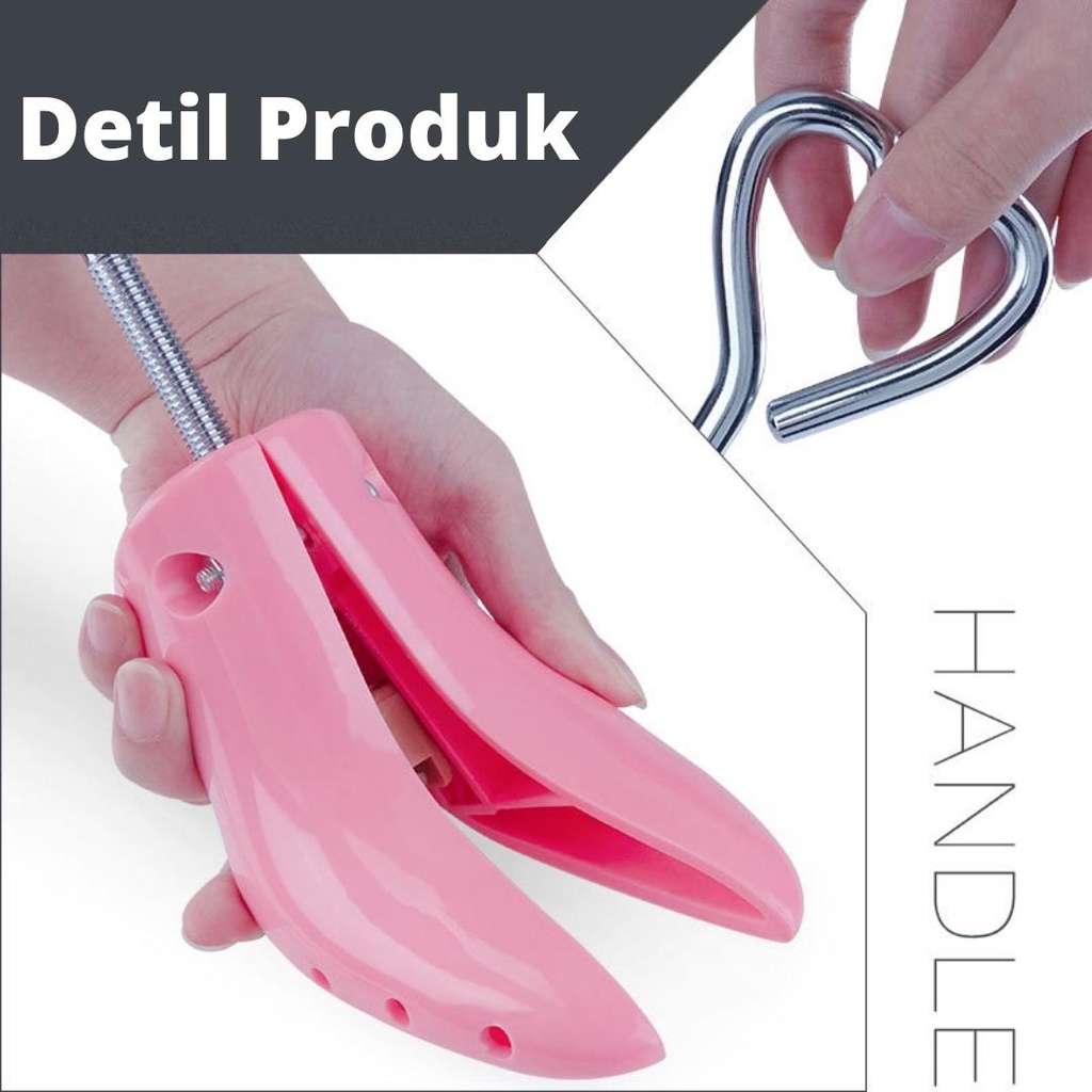 Shoe Expander Stretcher Alat Pembesar Pelebar Perenggang Sepatu Boots