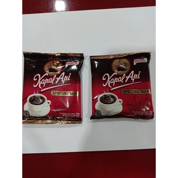 kopi hitam kopi kapal api 24g 1renceng