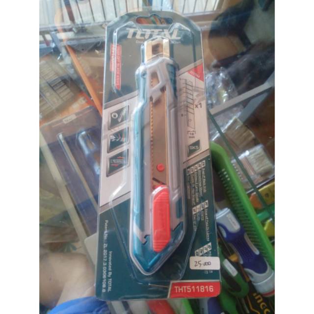 

Cutter knife 18mm totalcutter knife 18mm total