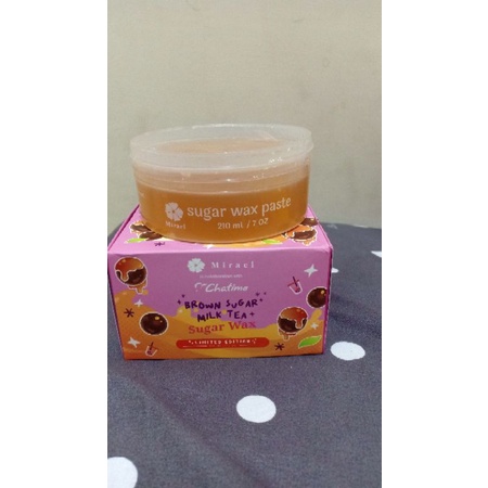 [Preloved] Mirael Sugar Wax Series Brown Sugar Milk Tea Limited Edition