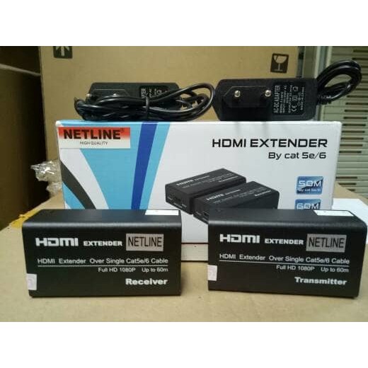 Netline HDMI Extender Up To 60M VIA UTP