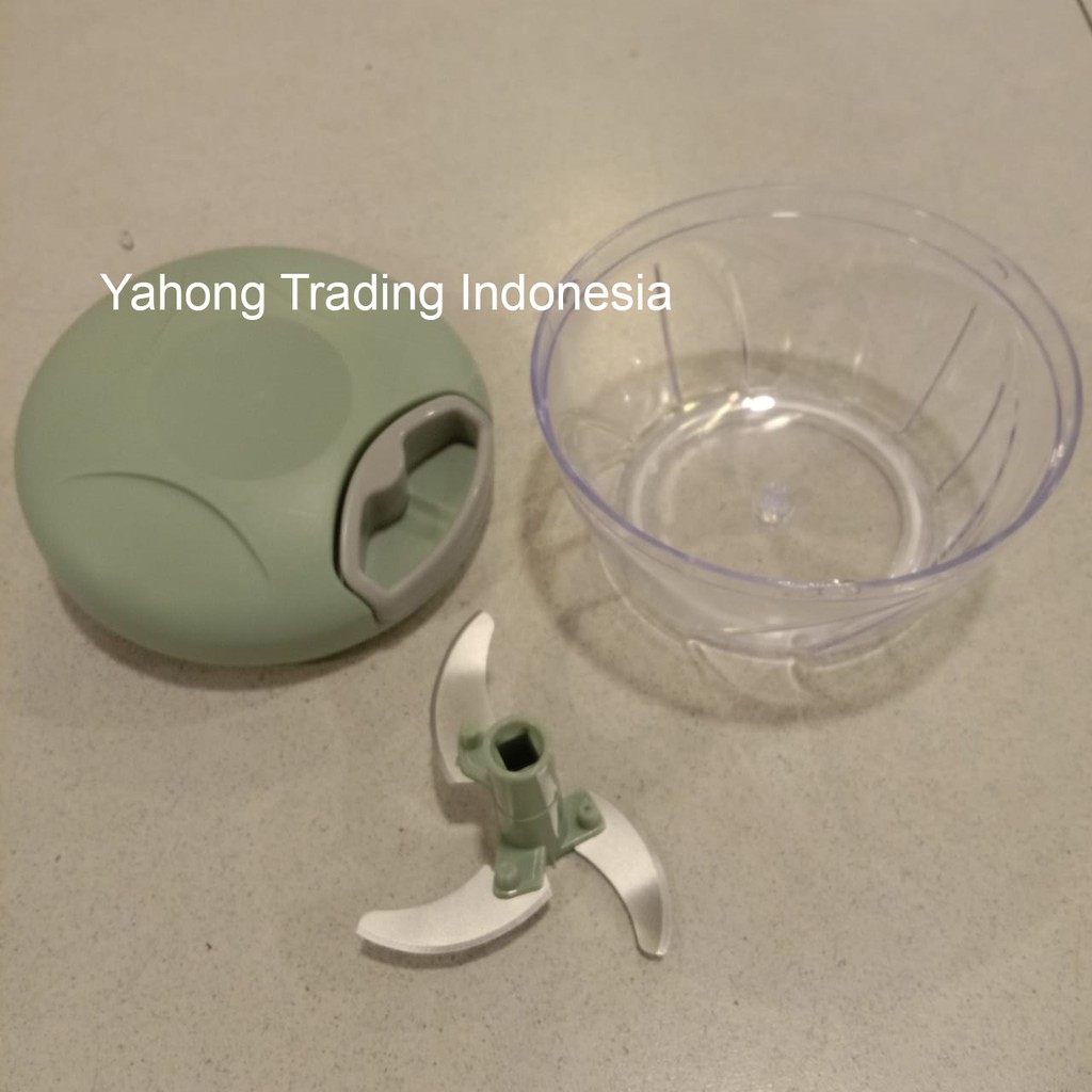 Hand Cutter Pencacah Penghalus Pemotong Blender Bumbu Bawang Sayur