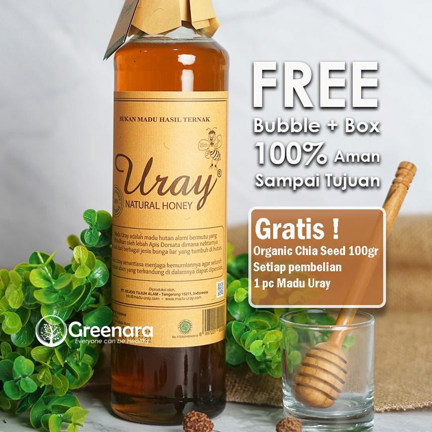 

PALING HOT!! (gpw-1272) Madu Uray Natural Honey 640ml / Raw Natural Honey / Madu Lebah Hutan
