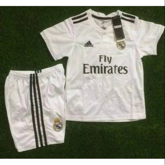 JERSEY ANAK REAL MADRID 2018/2019/JERSEY REAL MADRID/ JERSEY CLUB EROPA