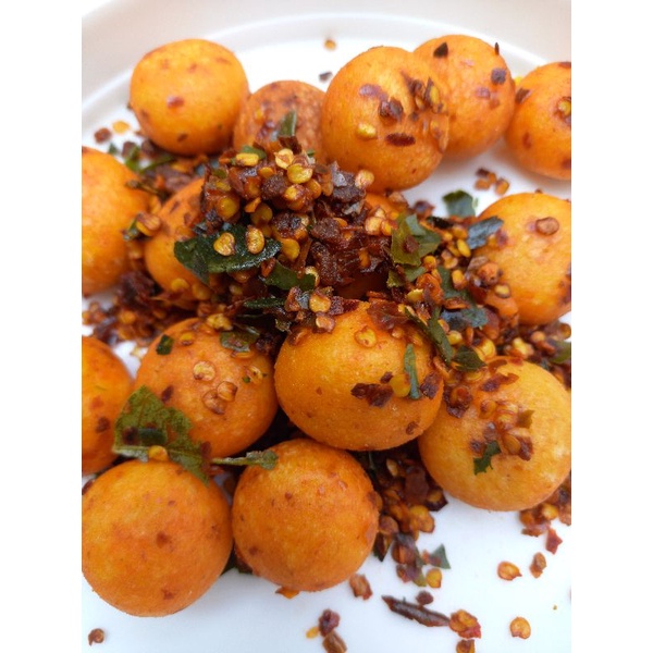 

cimol kering pedas