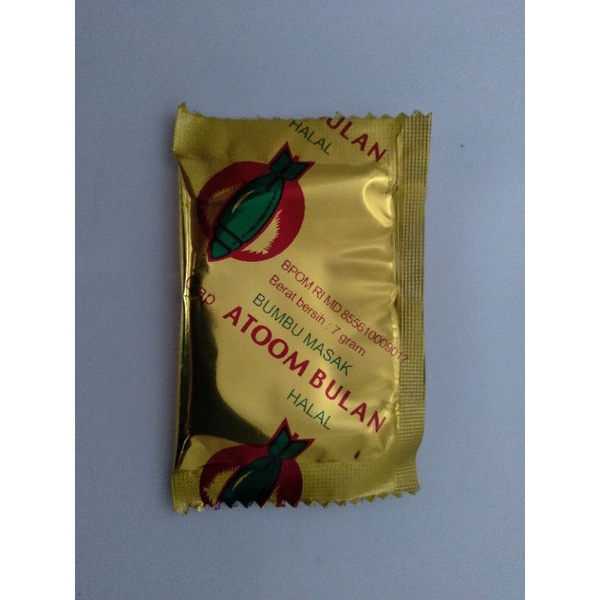 

Bumbu ATOM BULAN 7gram Bumbu Asin Penyedap Rasa