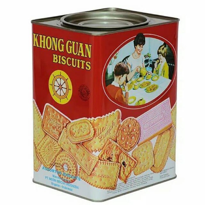 

Spesial Khong Guan Assorted Red Segi / Khong Guan Kaleng Besar 1600 gram Berkualitas