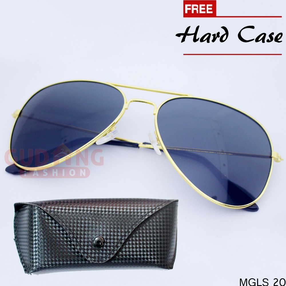 Kacamata Sunglasses Polarized Bonus Kotak Banyal Warna - MGLS (COMB)