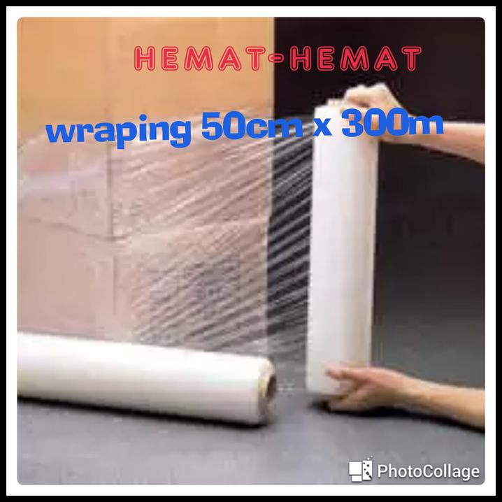 

Plastik Wraping (50 X 300M) - Bening Per Roll