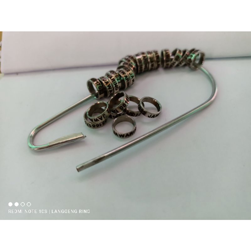 RING BURUNG MERPATI MODEL BAJA SLIM