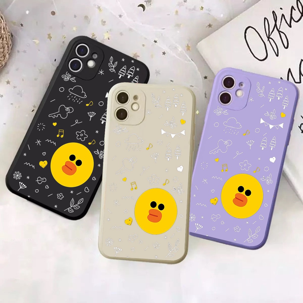 DC CASE VIVO Y12 / Y12S / Y15 / Y15S  / Y17 / Y20 / 20S / Y21 / Y21S / Y33S NEW CASE MACARON DUCK CU