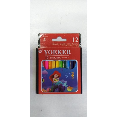

pensil warna yoeker isi 12 warna