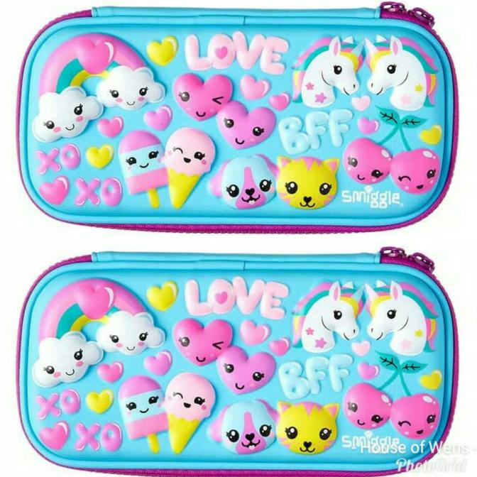 

SMIGGLE WOOP SMALL HARDTOP PENCIL CASE - TEMPAT PENSIL SMIGGLE