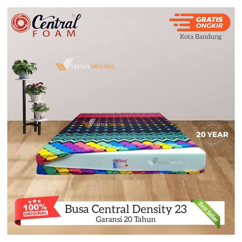 Kasur busa Central Foam Density 23 180x200x20cm