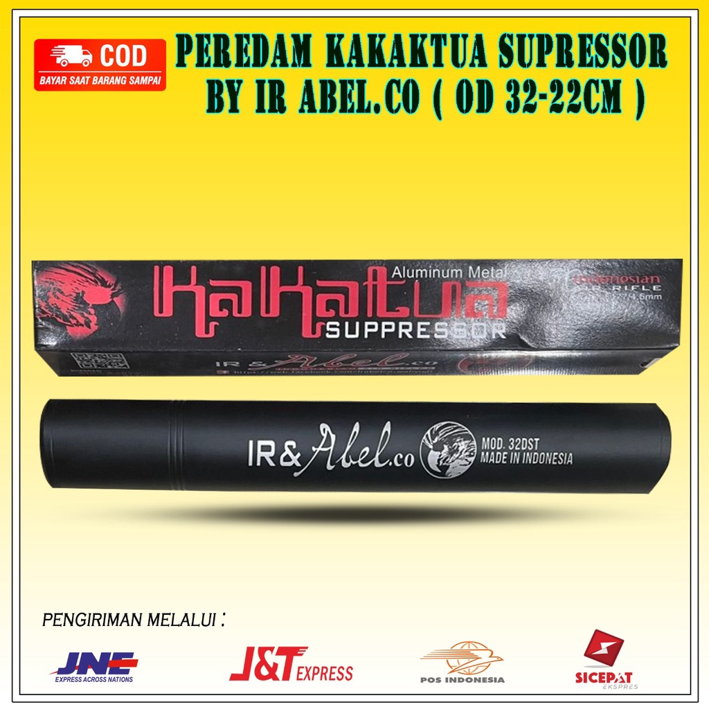 PEREDAM KAKAKTUA SUPRESSOR   BBY  IR  ABEL,CO[OD32-22CM]